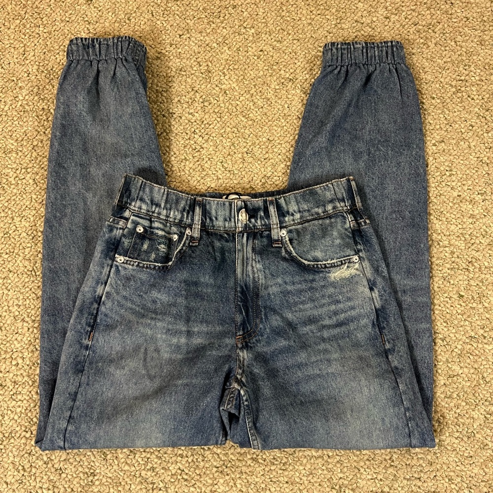 NWT Rag & Bone sweatpant jeans size small